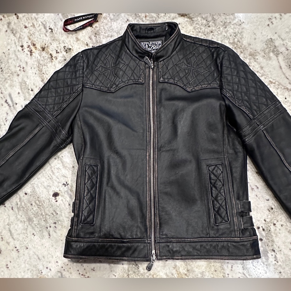 Affliction Genuine Leather Jacket